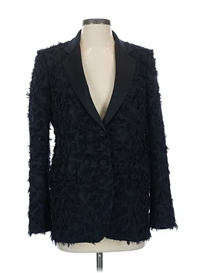 Pre-owned Zara Blazer Jacket In Black