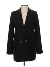 Zara Blazer Jacket In Black