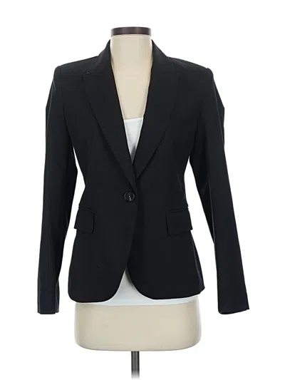 Pre-owned Zara Blazer Jacket In Black