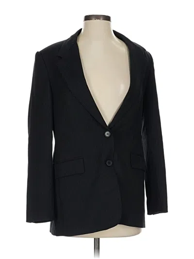 Pre-owned Zara Blazer Jacket In Black