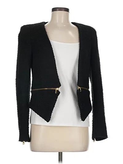 Pre-owned Zara Blazer Jacket In Black