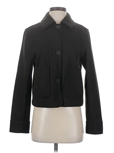 Pre-owned Zara Blazer Jacket In Black