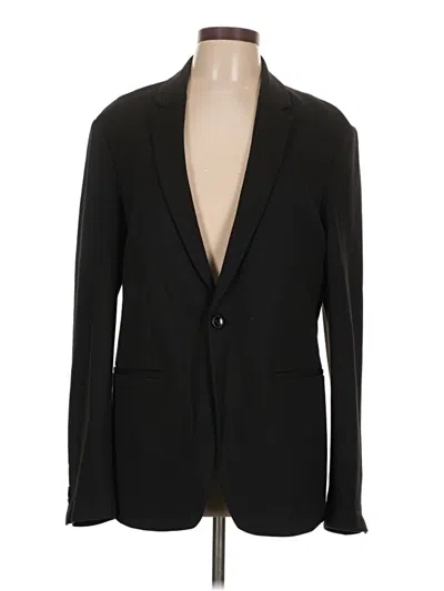 Pre-owned Zara Blazer Jacket In Black