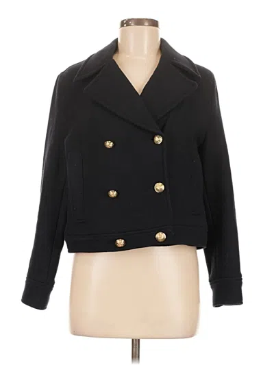 Pre-owned Zara Blazer Jacket In Black