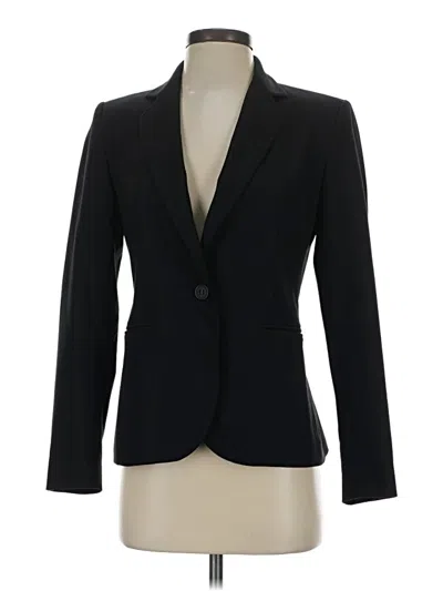 Pre-owned Zara Blazer Jacket In Black