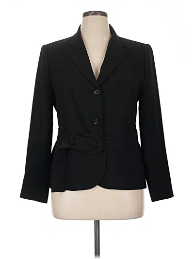 Pre-owned Zara Blazer Jacket In Black