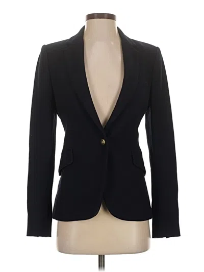 Pre-owned Zara Blazer Jacket In Black