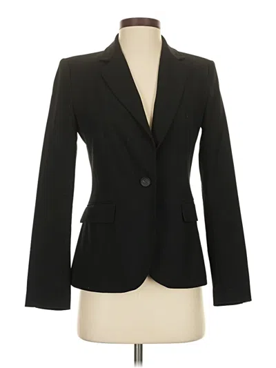Pre-owned Zara Blazer Jacket In Black