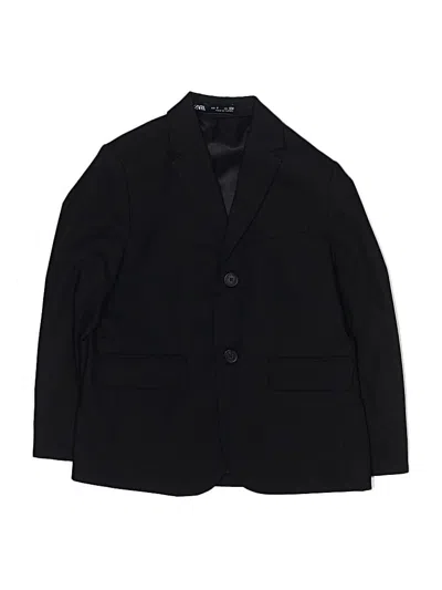 Pre-owned Zara Kids' Blazer Jacket In Black