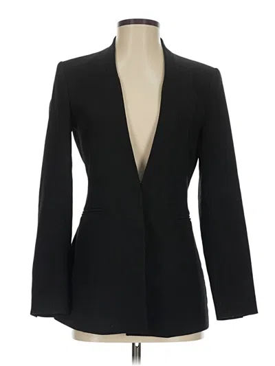 Pre-owned Zara Blazer Jacket In Black