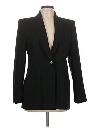 Pre-owned Zara Blazer Jacket In Black