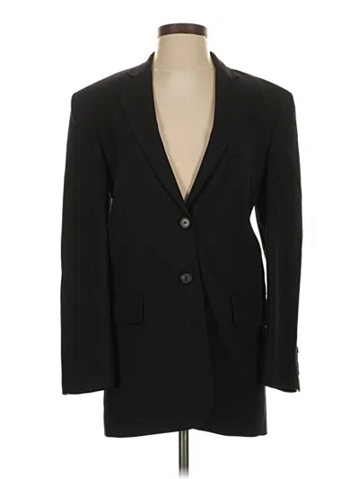 Pre-owned Zara Blazer Jacket In Black
