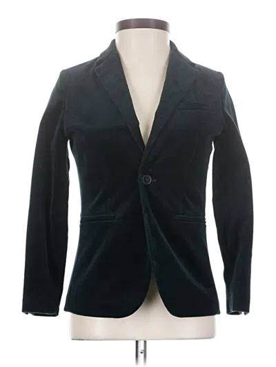 Pre-owned Zara Blazer Jacket In Black