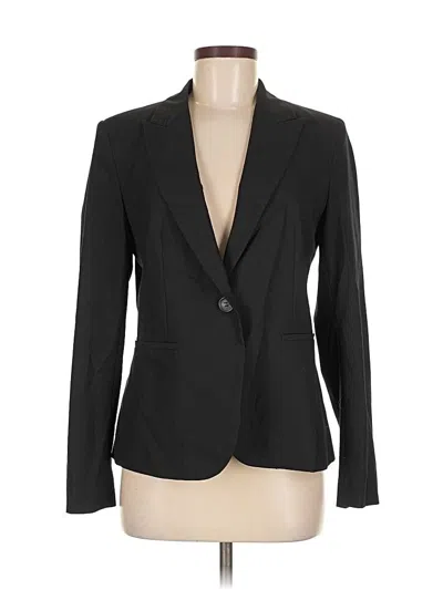 Pre-owned Zara Blazer Jacket In Black