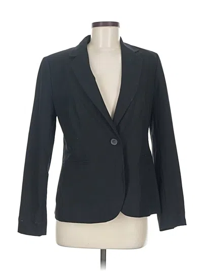 Pre-owned Zara Blazer Jacket In Black