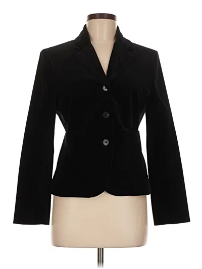 Pre-owned Zara Blazer Jacket In Black