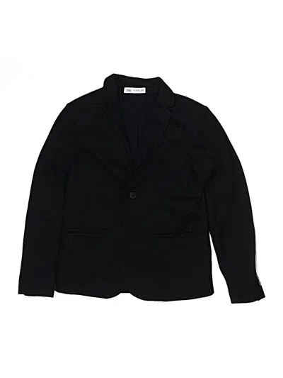 Pre-owned Zara Kids' Blazer Jacket In Black