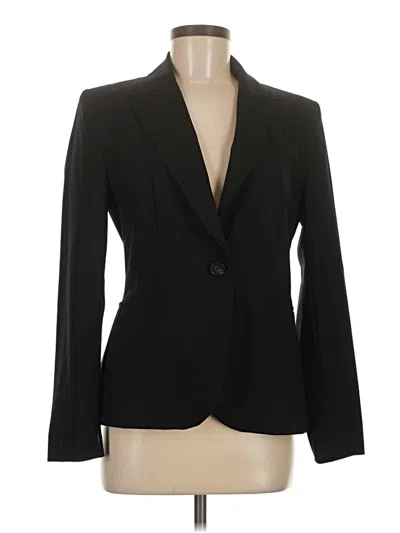 Pre-owned Zara Blazer Jacket In Black