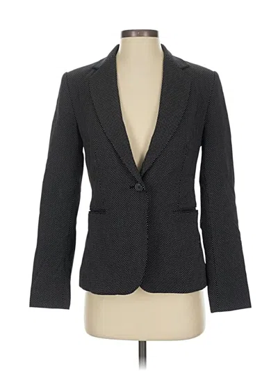 Pre-owned Zara Blazer Jacket In Black