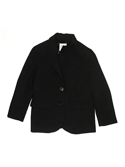 Pre-owned Zara Kids' Blazer Jacket In Black