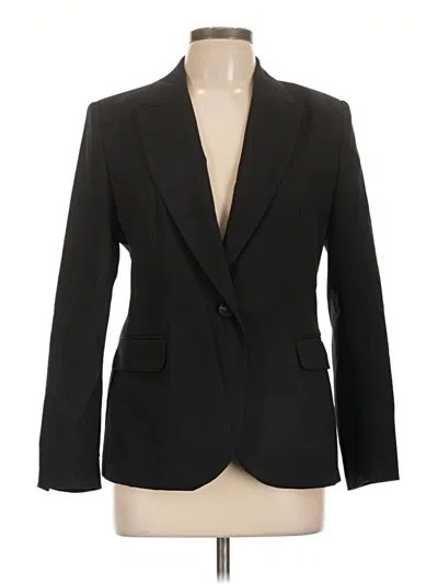 Pre-owned Zara Blazer Jacket In Black