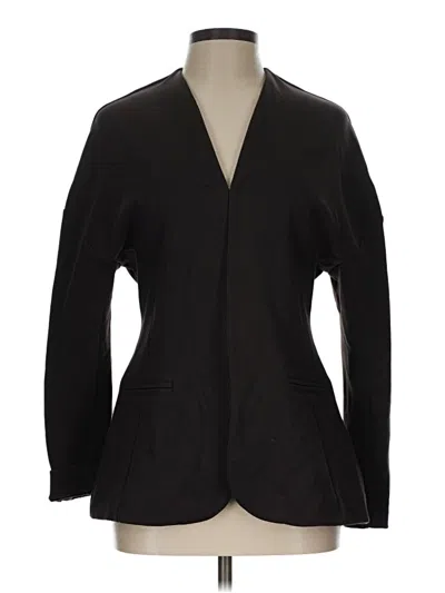 Pre-owned Zara Blazer Jacket In Black