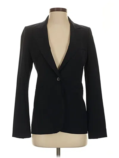 Pre-owned Zara Blazer Jacket In Black