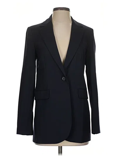 Pre-owned Zara Blazer Jacket In Black