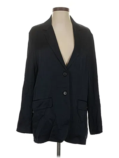 Pre-owned Zara Blazer Jacket In Black