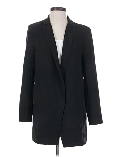 Pre-owned Zara Blazer Jacket In Black