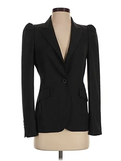 Pre-owned Zara Blazer Jacket In Black