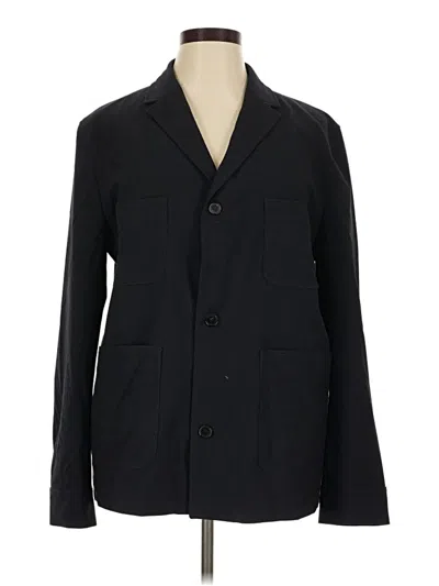 Pre-owned Zara Blazer Jacket In Black