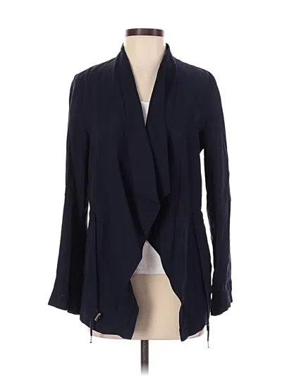 Pre-owned Zara Blazer Jacket In Blue