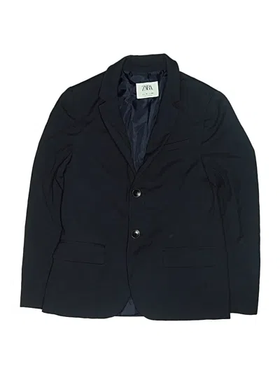 Pre-owned Zara Kids' Blazer Jacket In Blue
