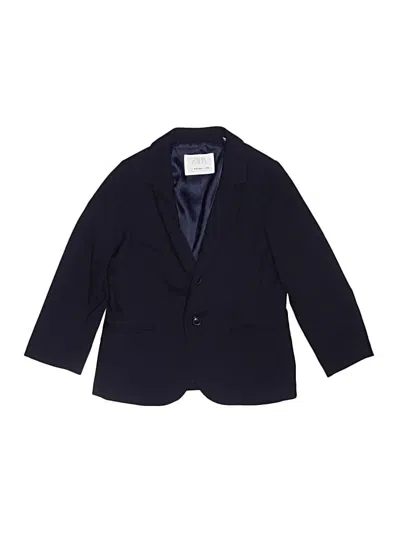 Pre-owned Zara Kids' Blazer Jacket In Blue