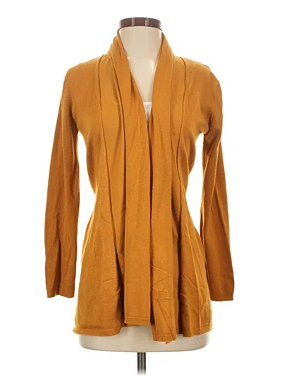 Pre-owned Zara Blazer Jacket In Gold