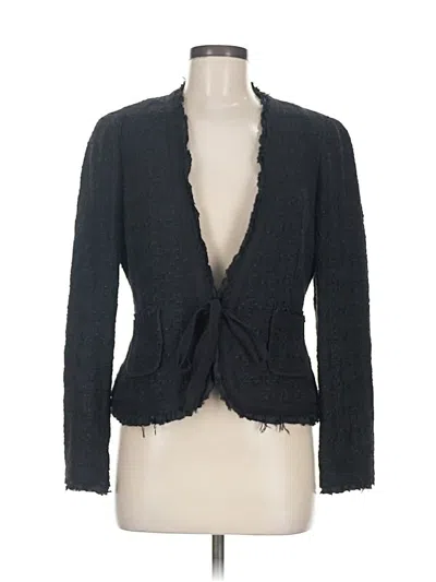Pre-owned Zara Blazer Jacket In Gray