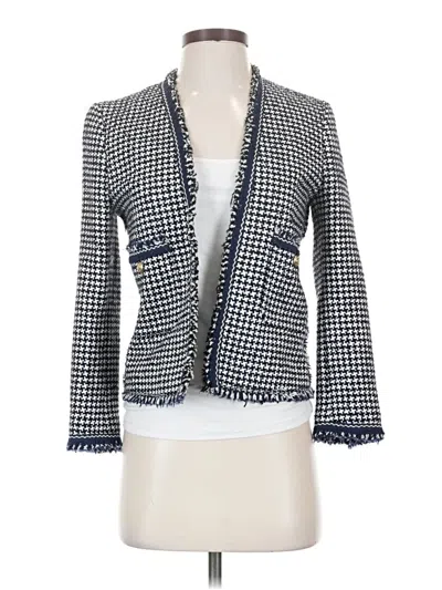 Pre-owned Zara Blazer Jacket In Gray