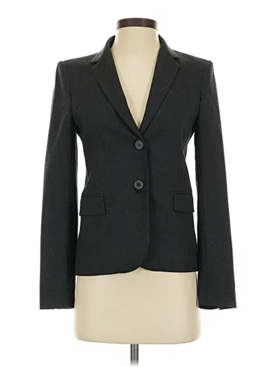 Pre-owned Zara Blazer Jacket In Gray