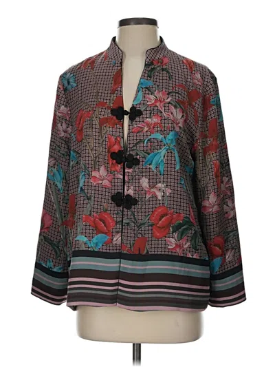 Pre-owned Zara Blazer Jacket In Gray