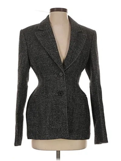 Zara Blazer Jacket In Gray