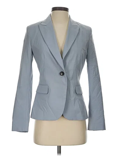 Pre-owned Zara Blazer Jacket In Gray