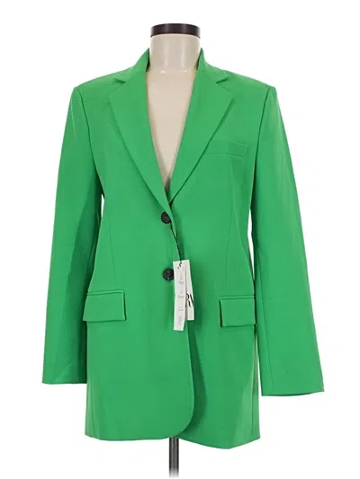 Zara Blazer Jacket In Green