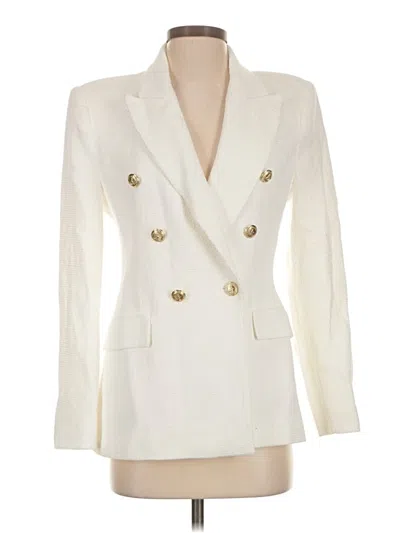 Zara Blazer Jacket In Neutral