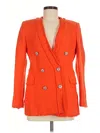 Zara Blazer Jacket In Red