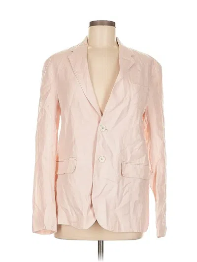 Pre-owned Zara Blazer Jacket In Pink