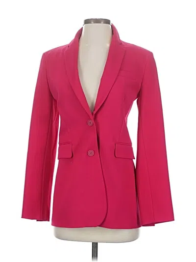 Pre-owned Zara Blazer Jacket In Pink
