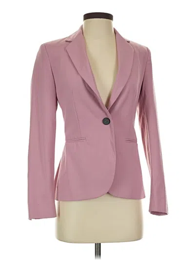 Pre-owned Zara Blazer Jacket In Pink