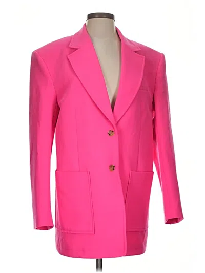 Pre-owned Zara Blazer Jacket In Pink