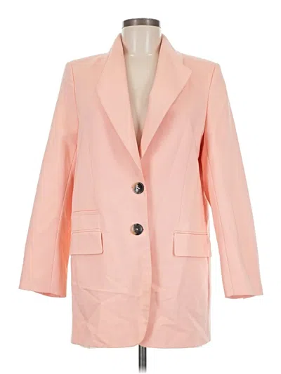 Pre-owned Zara Blazer Jacket In Pink